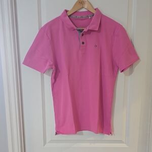 Calvin Klein Pink Polo Shirt